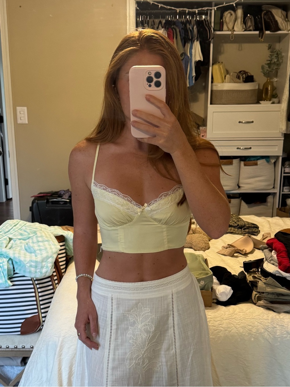 Princess Polly Yellow Crop Top